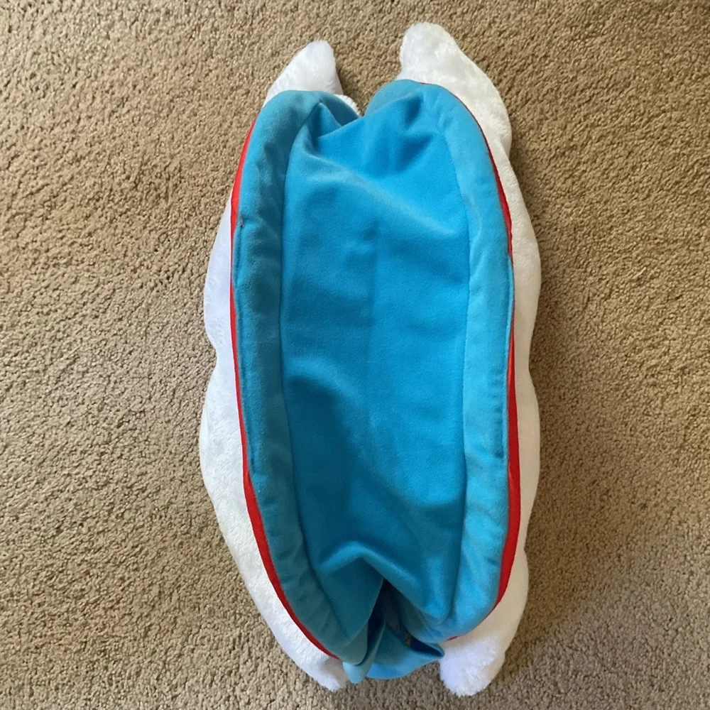 Size LARGE Rainbow with Soft Fluffy Clouds Dog Costume